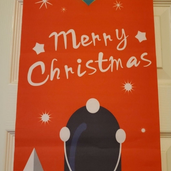 NEW Indoor/Outdoor Christmas Door or Wall Banners - red w/toy soldier/nutcracker - Picture 4 of 9
